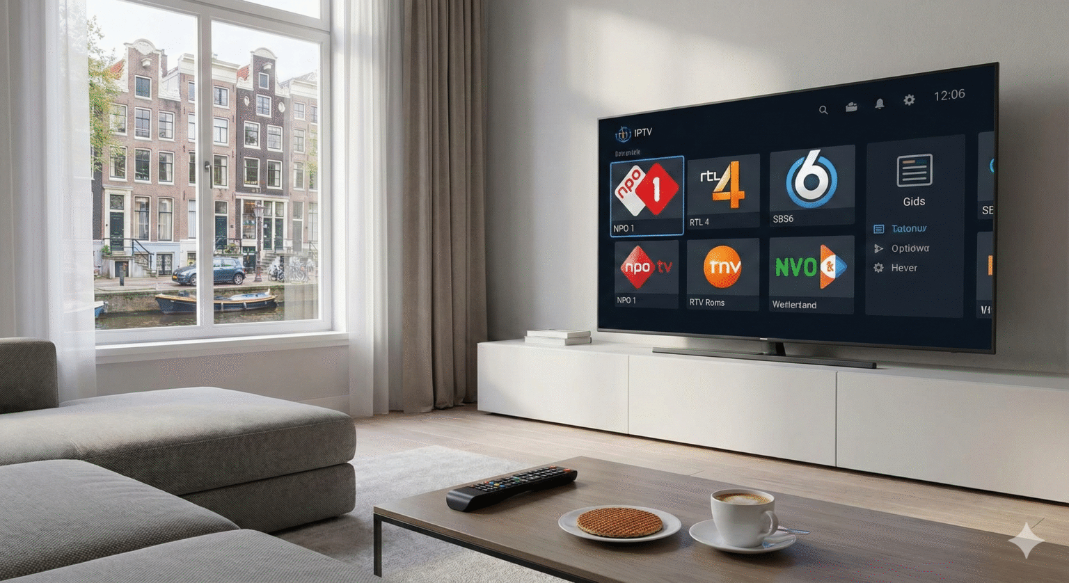 Sådan får du adgang til lokale kanaler på IPTV i Holland