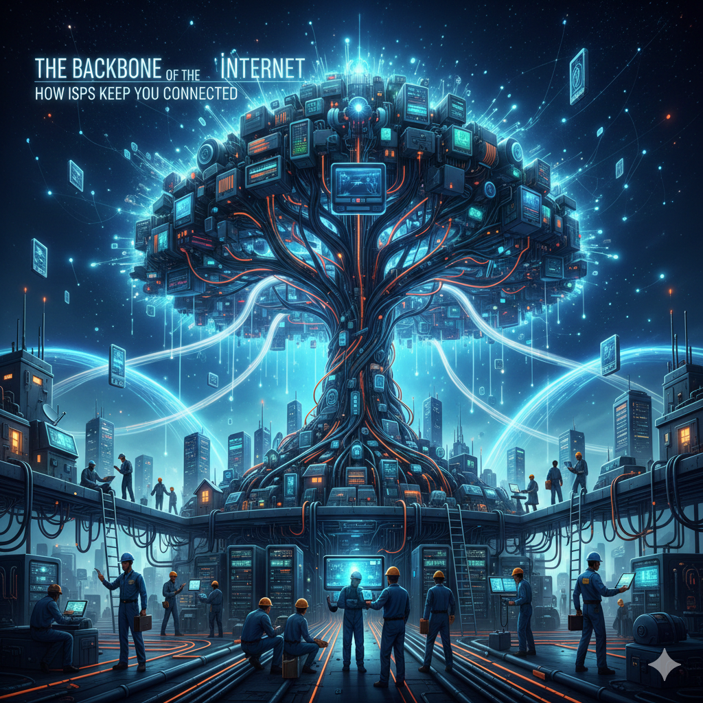 The Backbone of the Internet: How ISPs Keep You Connected