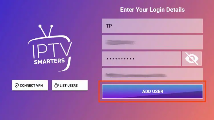 Configure IPTV Smarters for Streaming