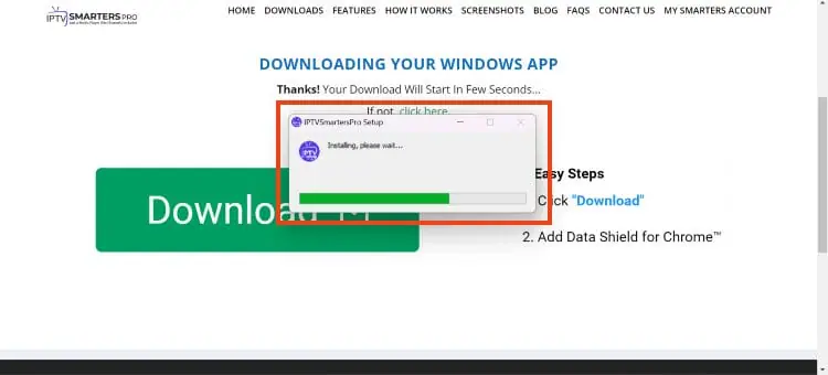 Download IPTV Smarters for Windows
