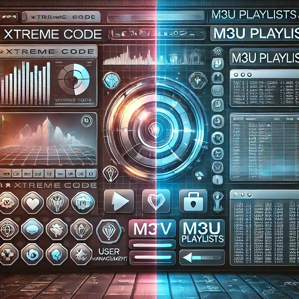 Xtreme Code vs. M3U Afspeellijst: De ultieme IPTV krachtmeting