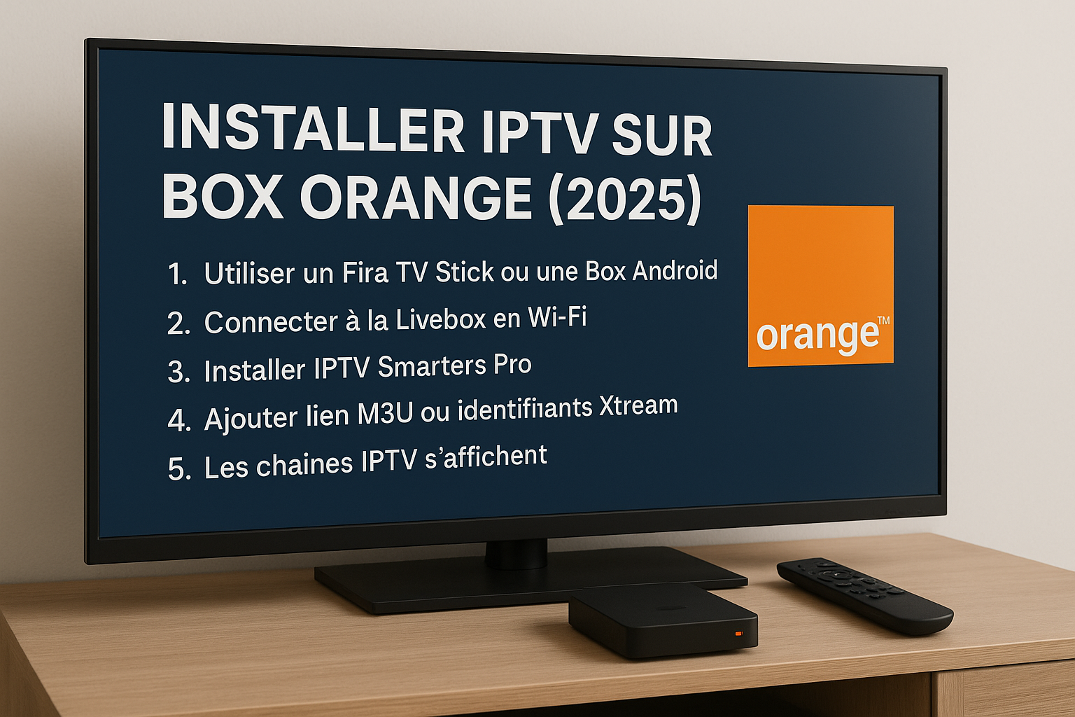 Comment Installer IPTV sur une Box Orange en 2025 (Guide Simple & Clair)