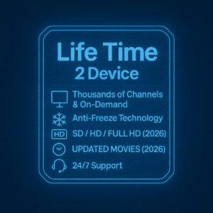 Life Time - 2 Device TV CRYSTAL SUBSCRIPTION 💎