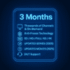 3 Months IPTV Subscription - 1 Connection | TV Crystal