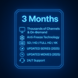 3 Month - TV CRYSTAL SUBSCRIPTION 💎