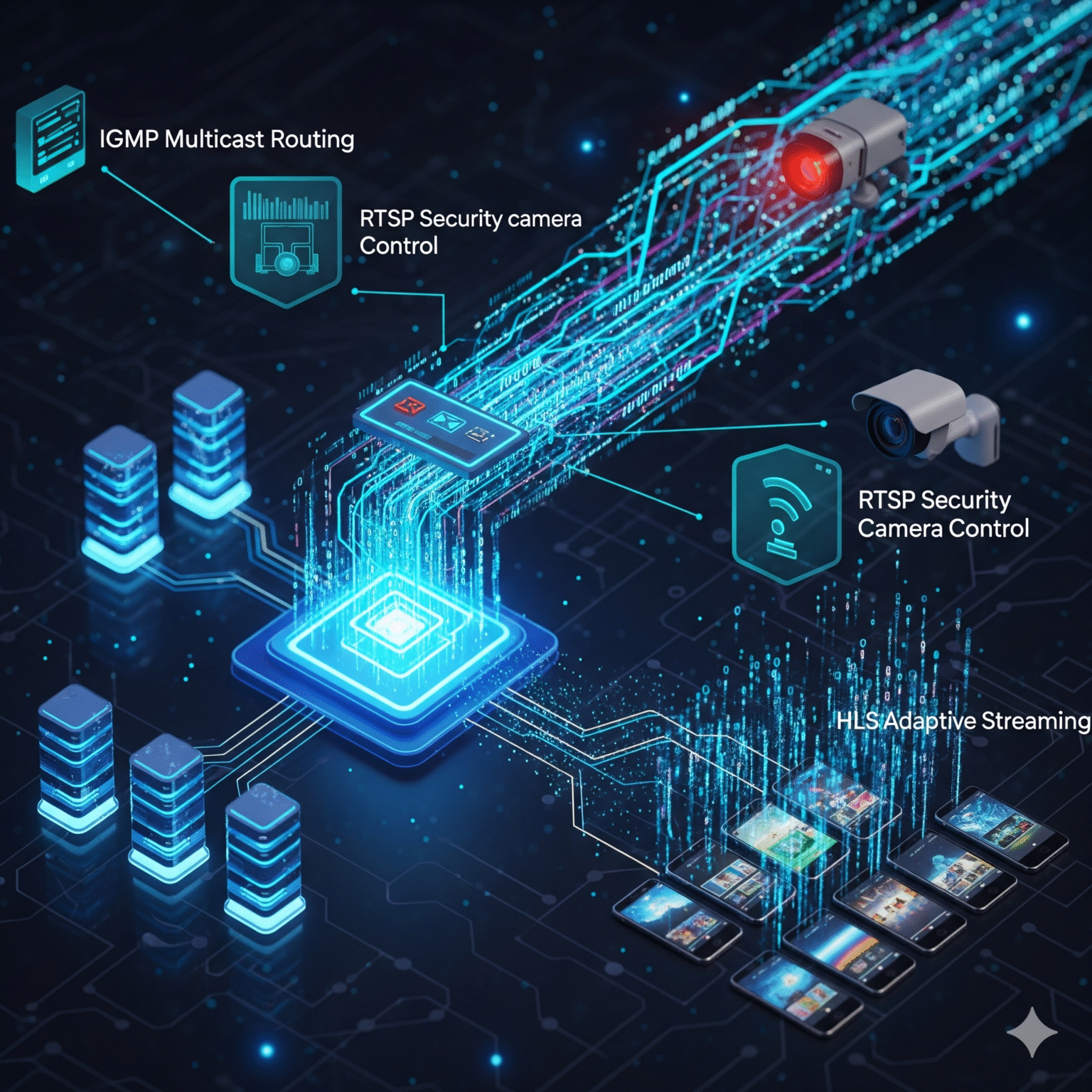 IGMP vs. RTSP vs. HLS