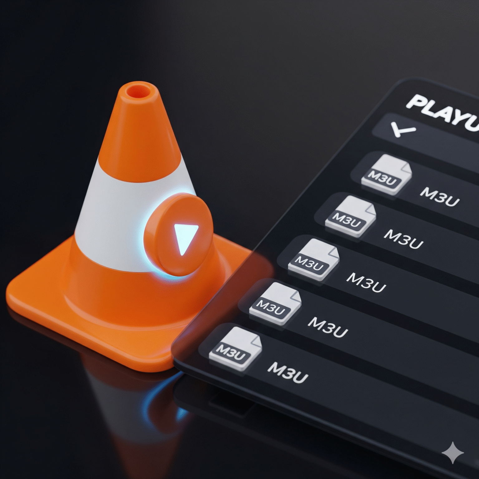 M3U Playlists in VLC Media Player