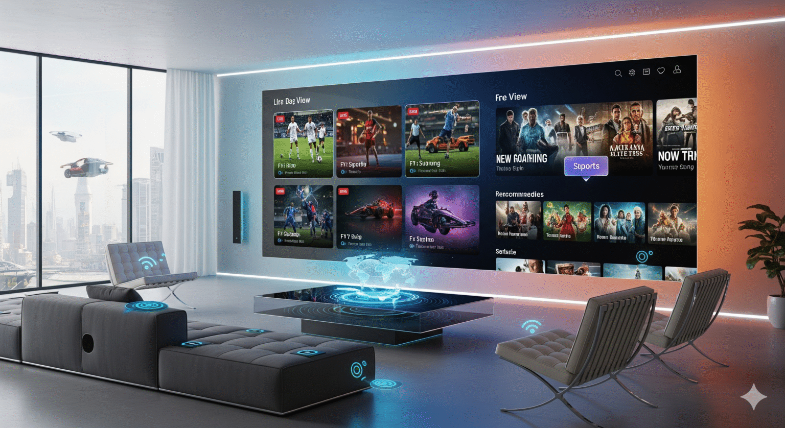 the buffer-free 4K streams