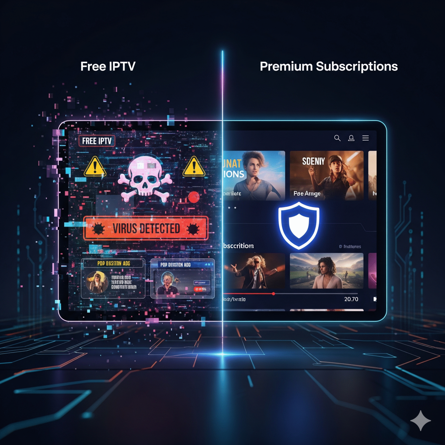 Free IPTV vs. Premium Subscriptions