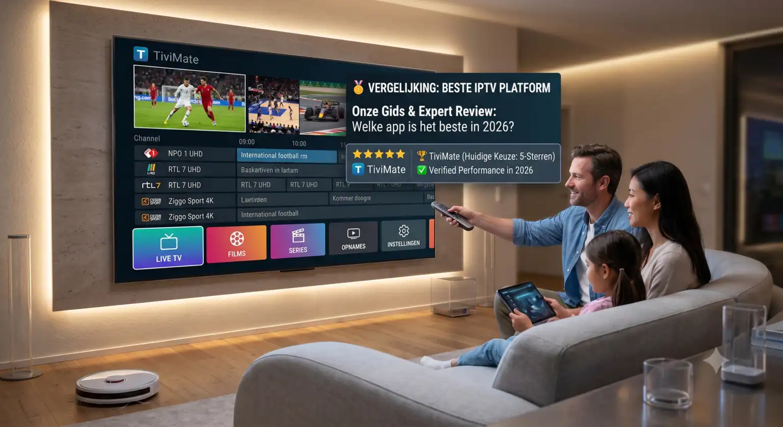 Hvilken IPTV-app er best i 2026?