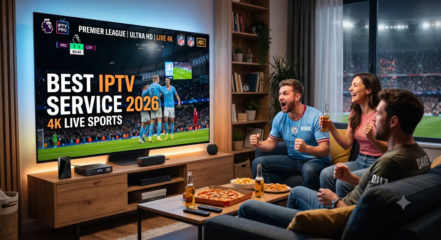 Best IPTV Service 2026, 4K Live Sports