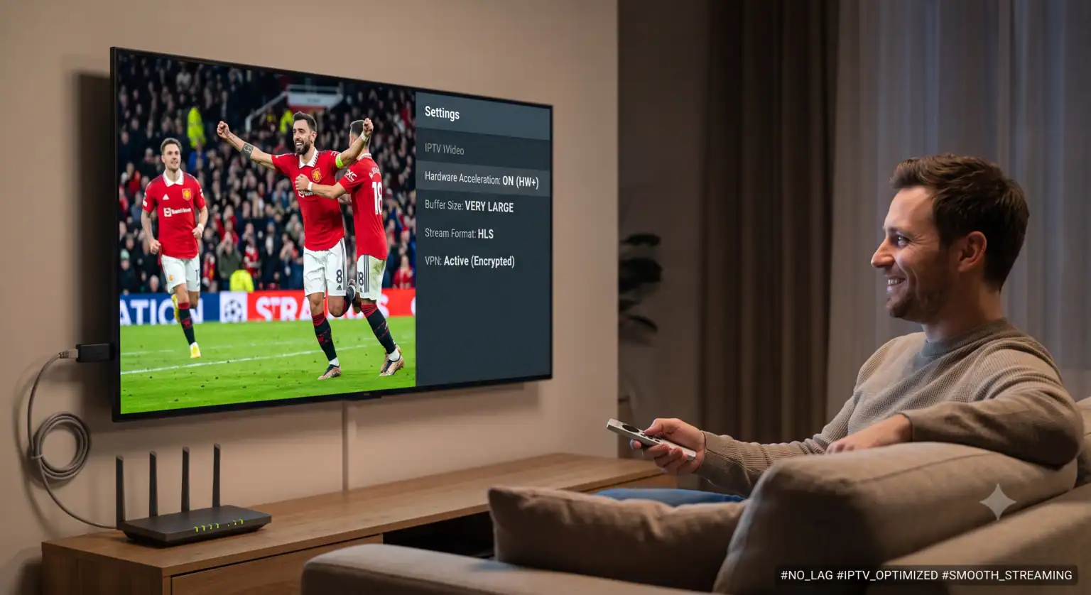 De beste IPTV-innstillingene for å unngå forsinkelser