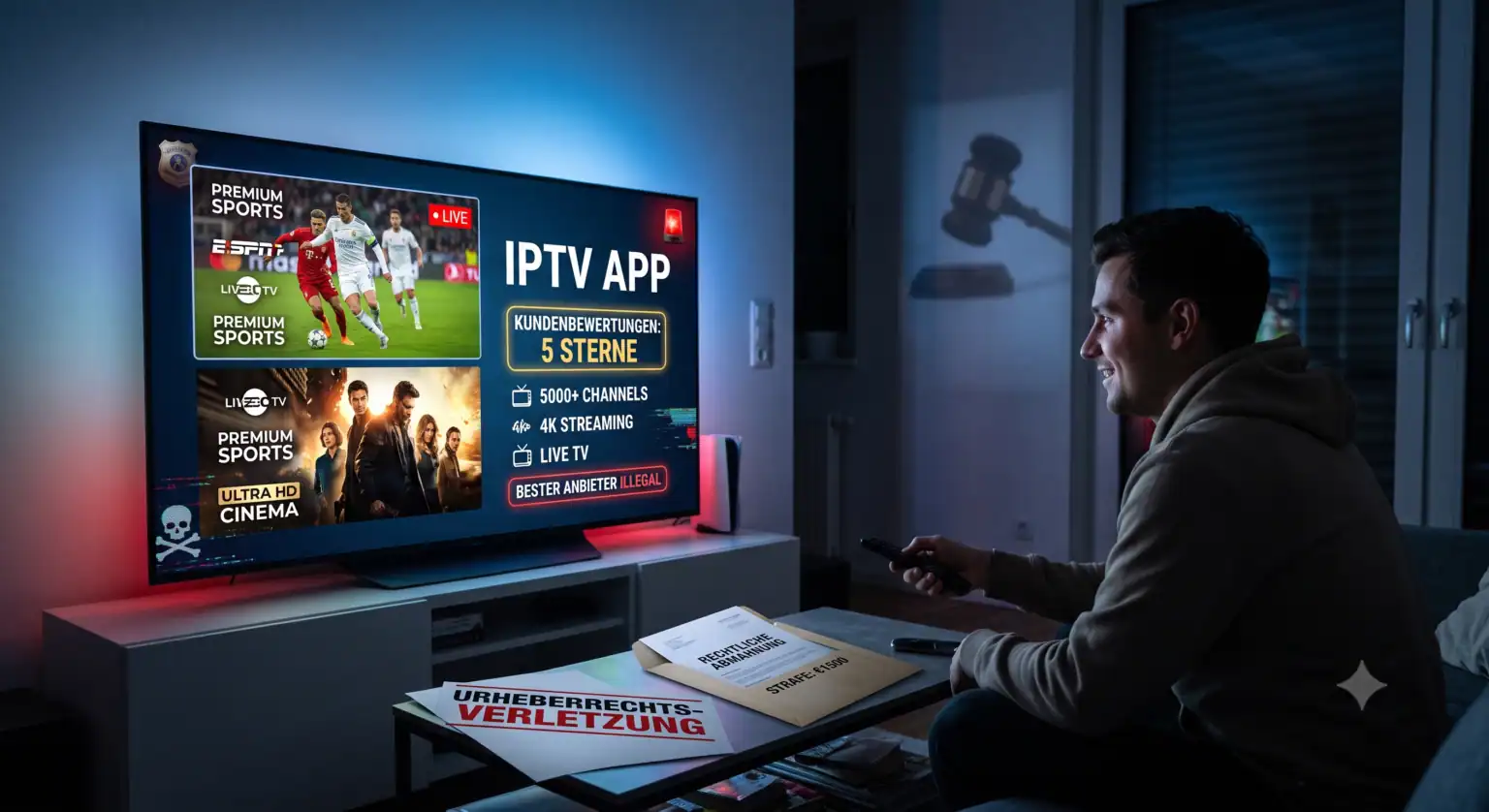Beste IPTV Anbieter illegal Lohnt sich das Risiko wirklich