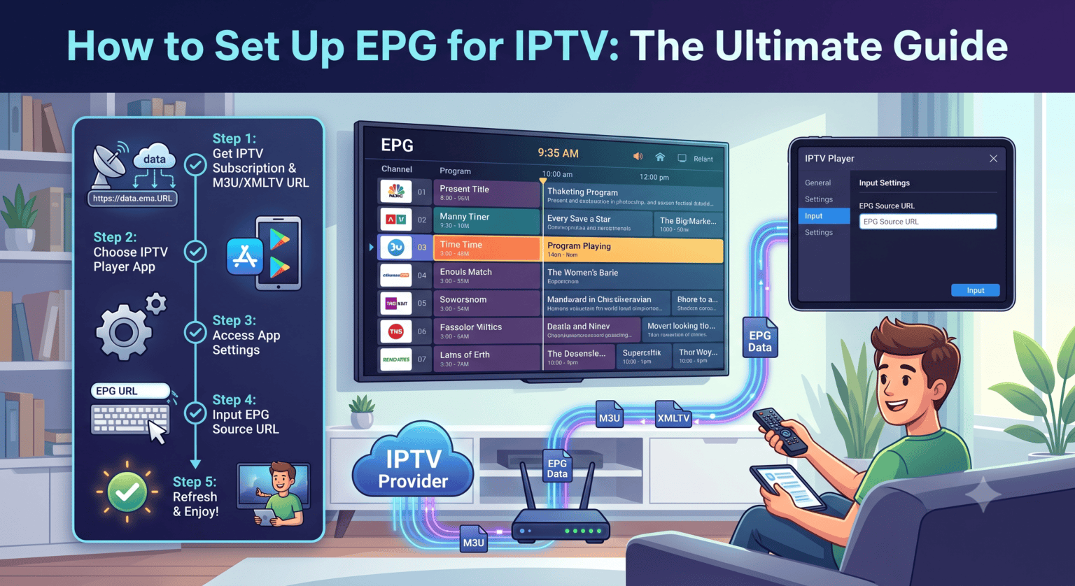 How to Set Up EPG for IPTV The Ultimate Guide