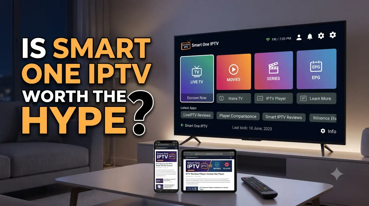 Is Smart One IPTV Worth the Hype