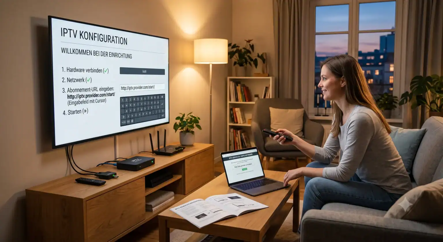 Wie richtest du IPTV richtig ein