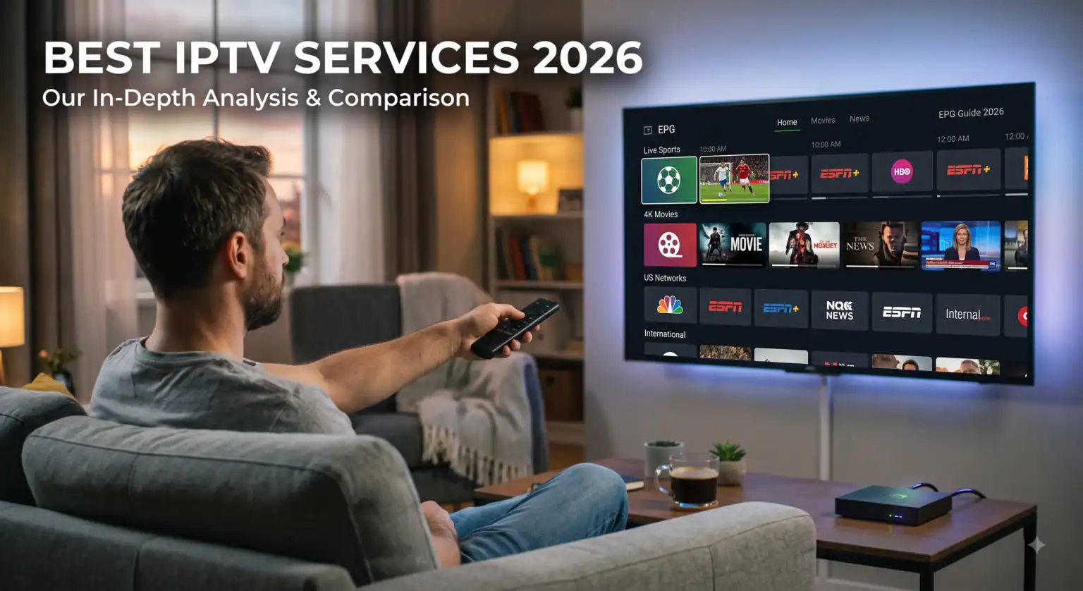 the Best IPTV Services in 2026